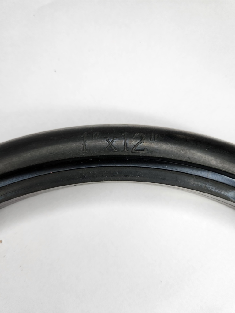 CUBIERTA SEMI NEUMATICA 1 X 12 - TAPADORAS - MARCA BUCO