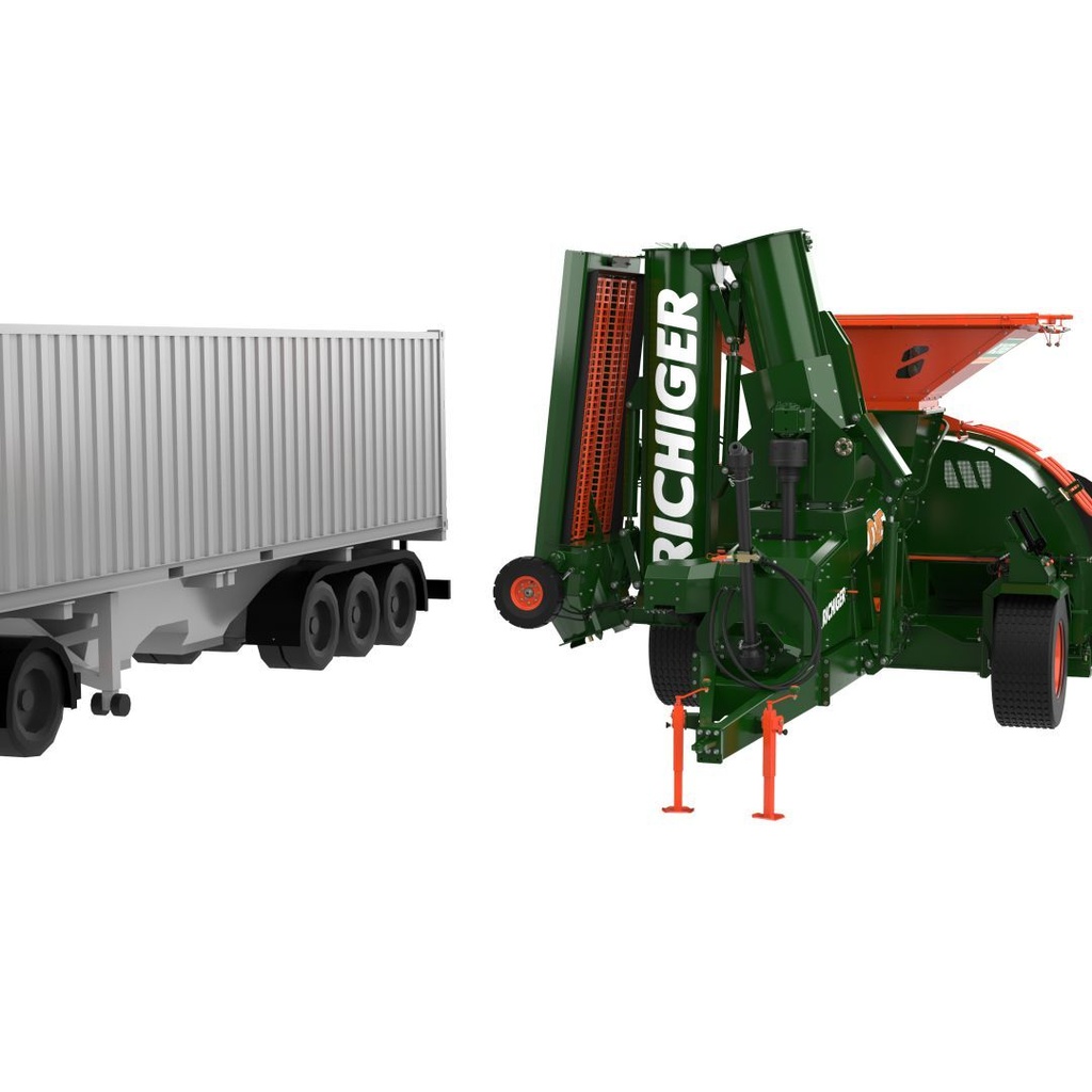EMBOLSADORA GRANO C/DESCARGADOR DE CAMIONES