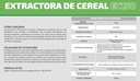 EXTRACTORA DE CEREAL TECNOCAR EC150