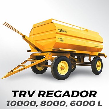 ACOPLADO TANQUE REGADOR GROSSPAL VTR 6000 CON EQUIPO DE RIEGO 