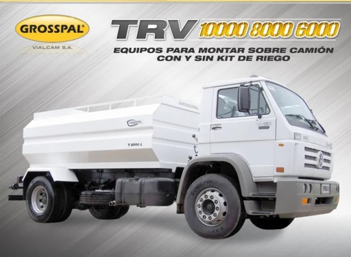 [GROSSPAL_T6000_CAMION] TANQUE GROSSPAL T 6000 PARA MONTAR SOBRE CAMÍON