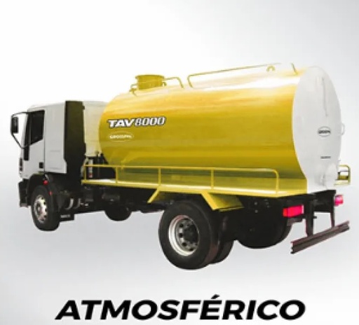 [GROSSPAL_TAV8000_CAMION] TANQUE ATMOSFERICO GROSSPAL TAV8000 PARA MONTAR SOBRE CAMÍON CON GUARDABARROS