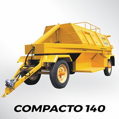 [GROSSPAL_CV140] ACOPLADO RECOLECTOR COMPACTADOR DE RESIDUOS GROSSPAL CV140