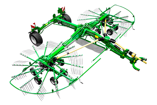 Rastrillo hilerador Helicoidal McHale R68-78